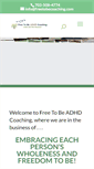 Mobile Screenshot of freetobecoaching.com